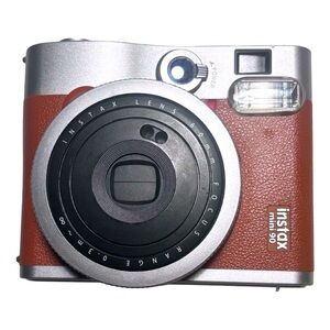 Fujifilm Instax Mini 90 Neo Classic in Silver and Brown